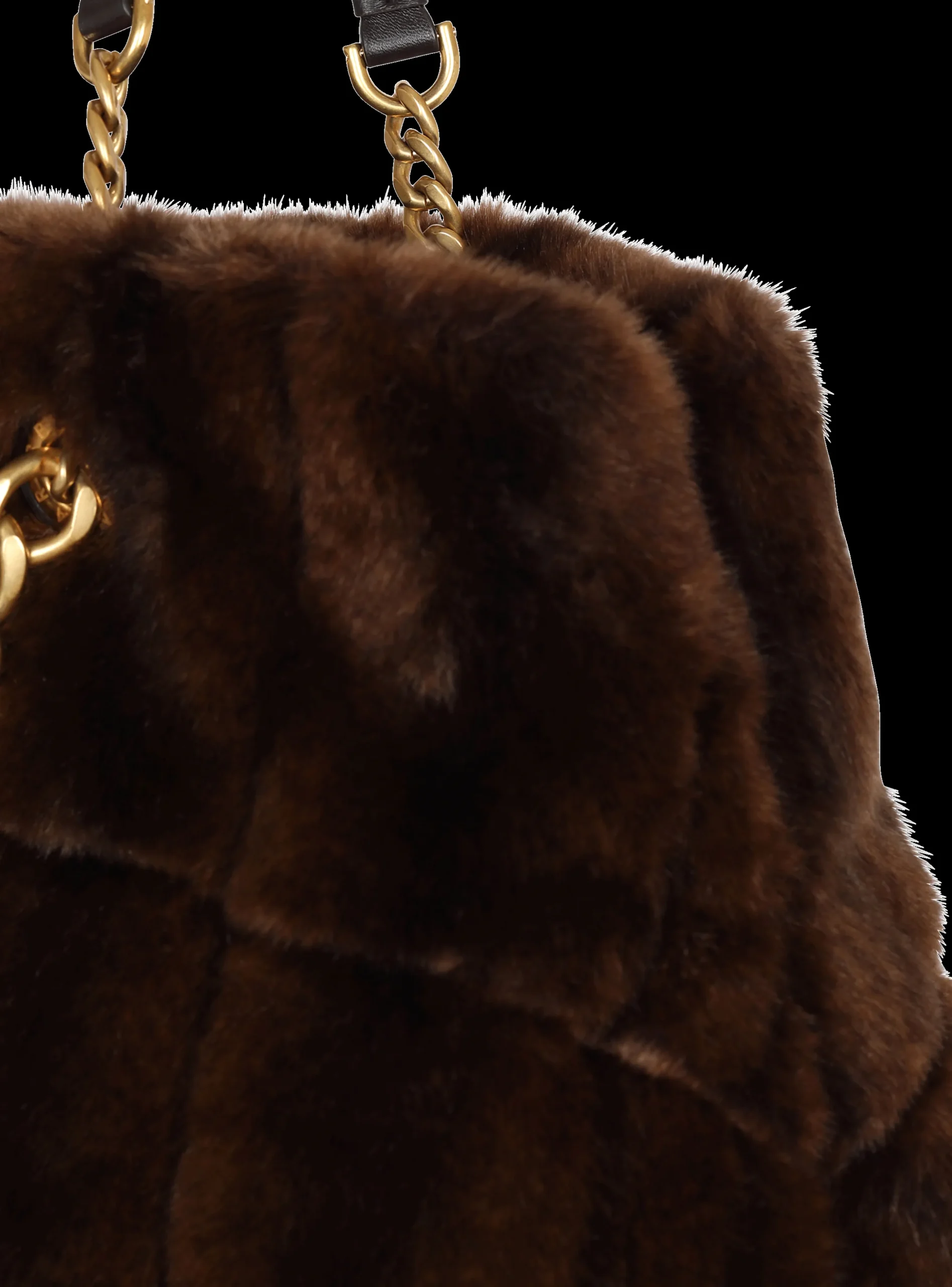 New 1945 Soft Faux Fur Tote Bag Women Tote Bags|Shoulder Bags