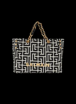 New 1945 Soft Monogrammed Jacquard Tote Bag Women Tote Bags|Shoulder Bags
