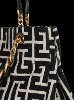 New 1945 Soft Monogrammed Jacquard Tote Bag Women Tote Bags|Shoulder Bags