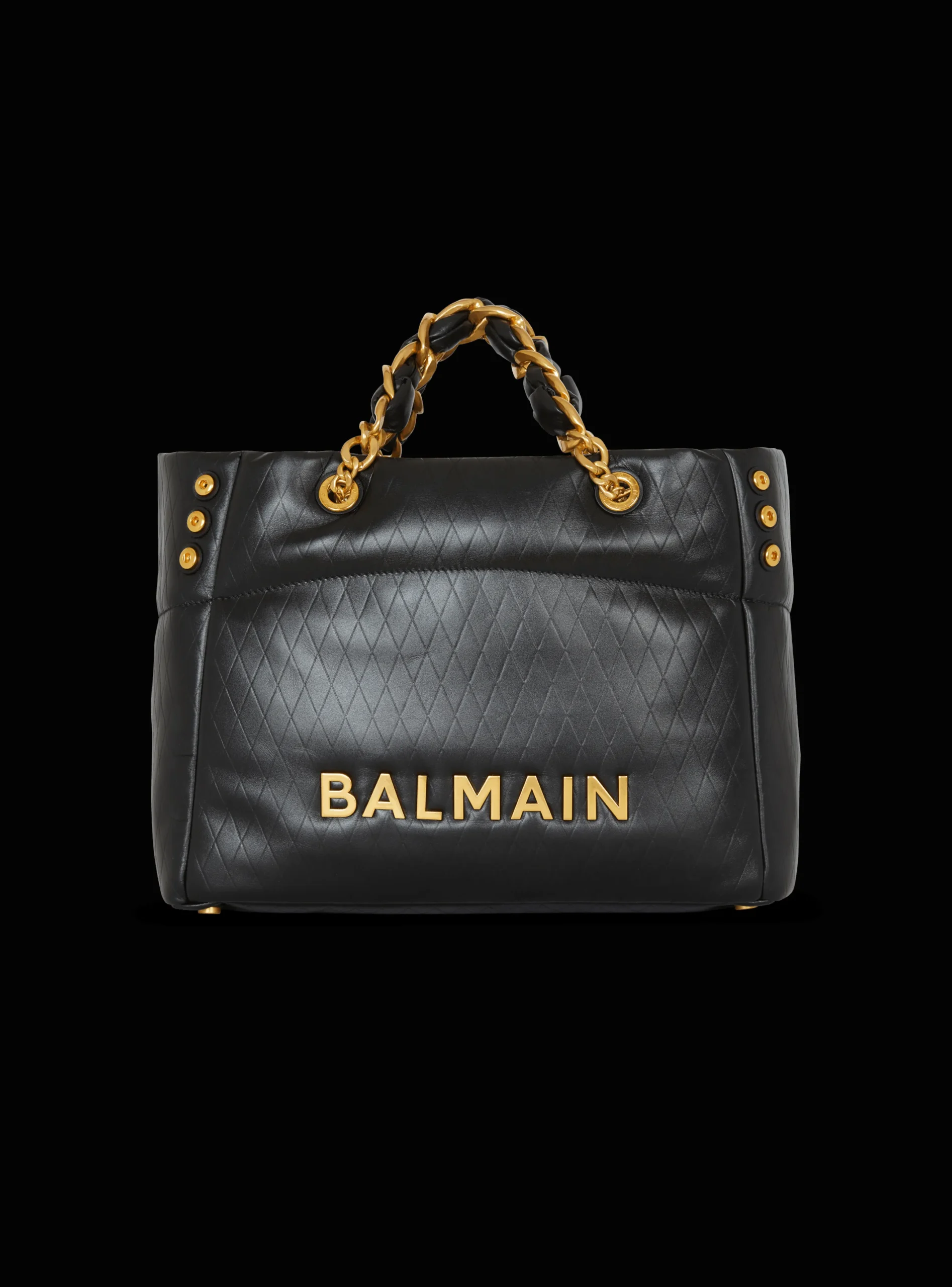 Hot 1945 Soft Tote Bag In Embossed Calfskin With A Grid Motif Women Tote Bags|Shoulder Bags