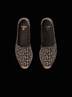 Discount Alex Espadrilles With Jacquard Monogram Women Flat Shoes