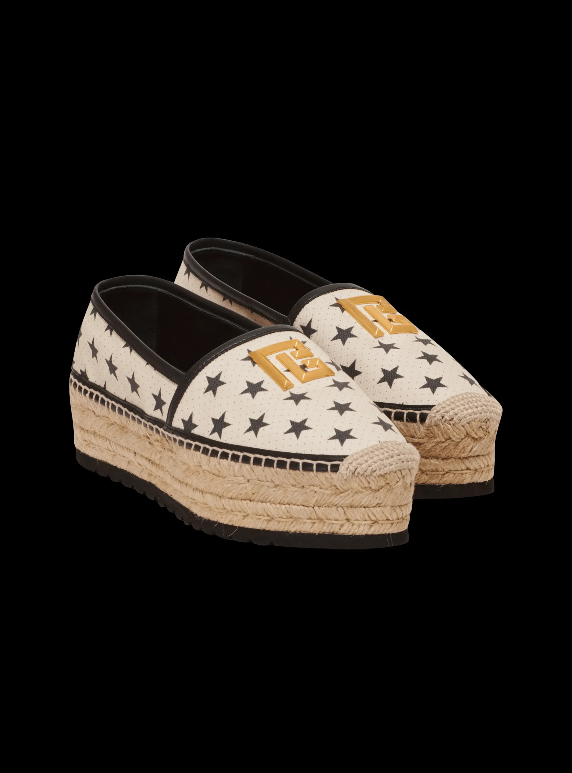 New Alex Star Print Espadrilles Women Flat Shoes