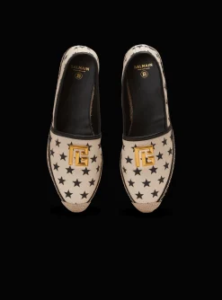 New Alex Star Print Espadrilles Women Flat Shoes