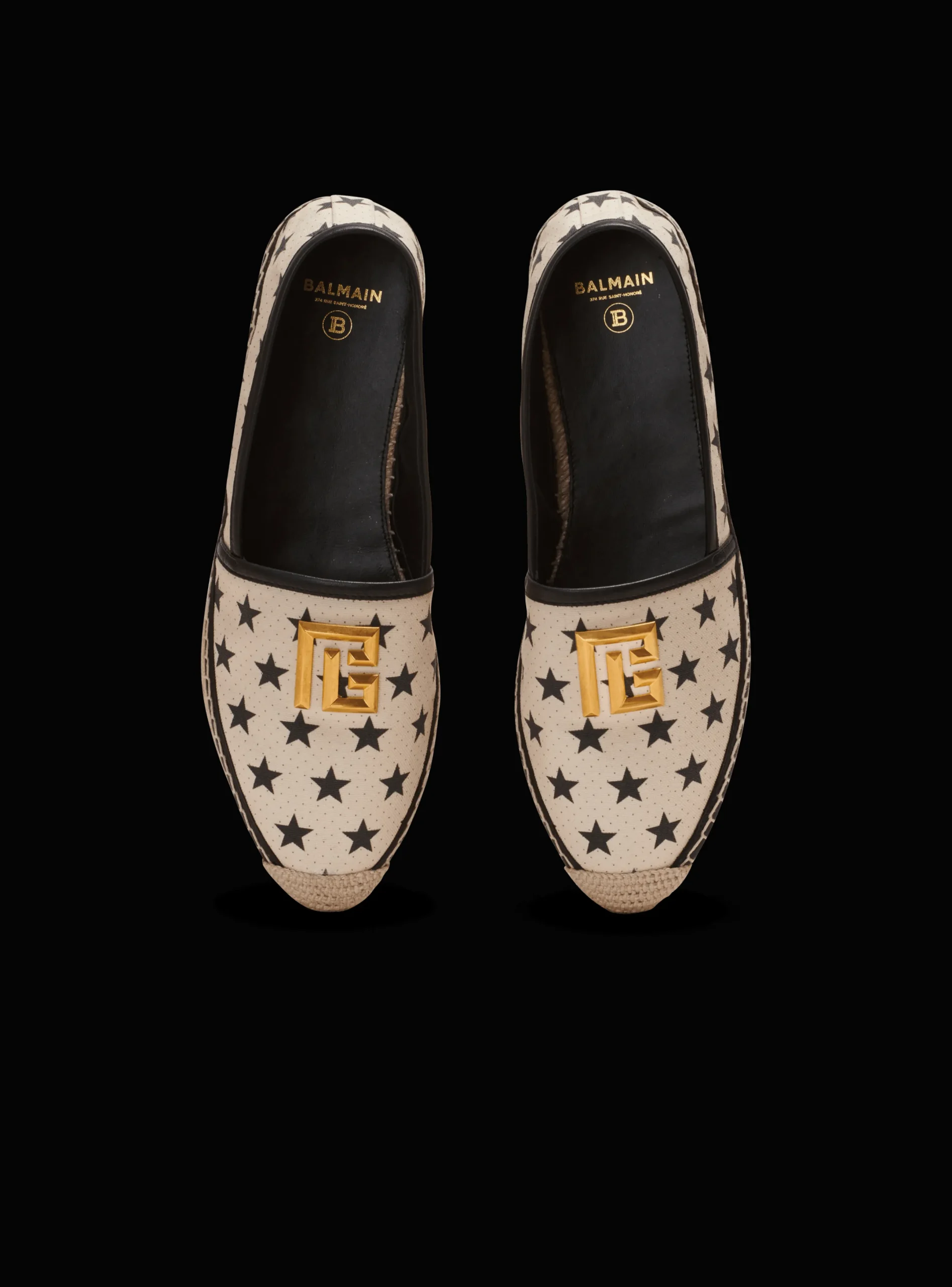 New Alex Star Print Espadrilles Women Flat Shoes