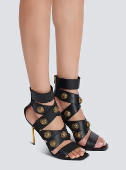 New Alma Leather Sandals Women High Heels & Pumps