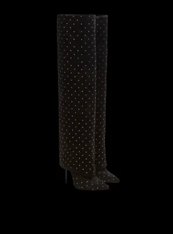 Online Ariel Suede And Crystal Boots Women Boots