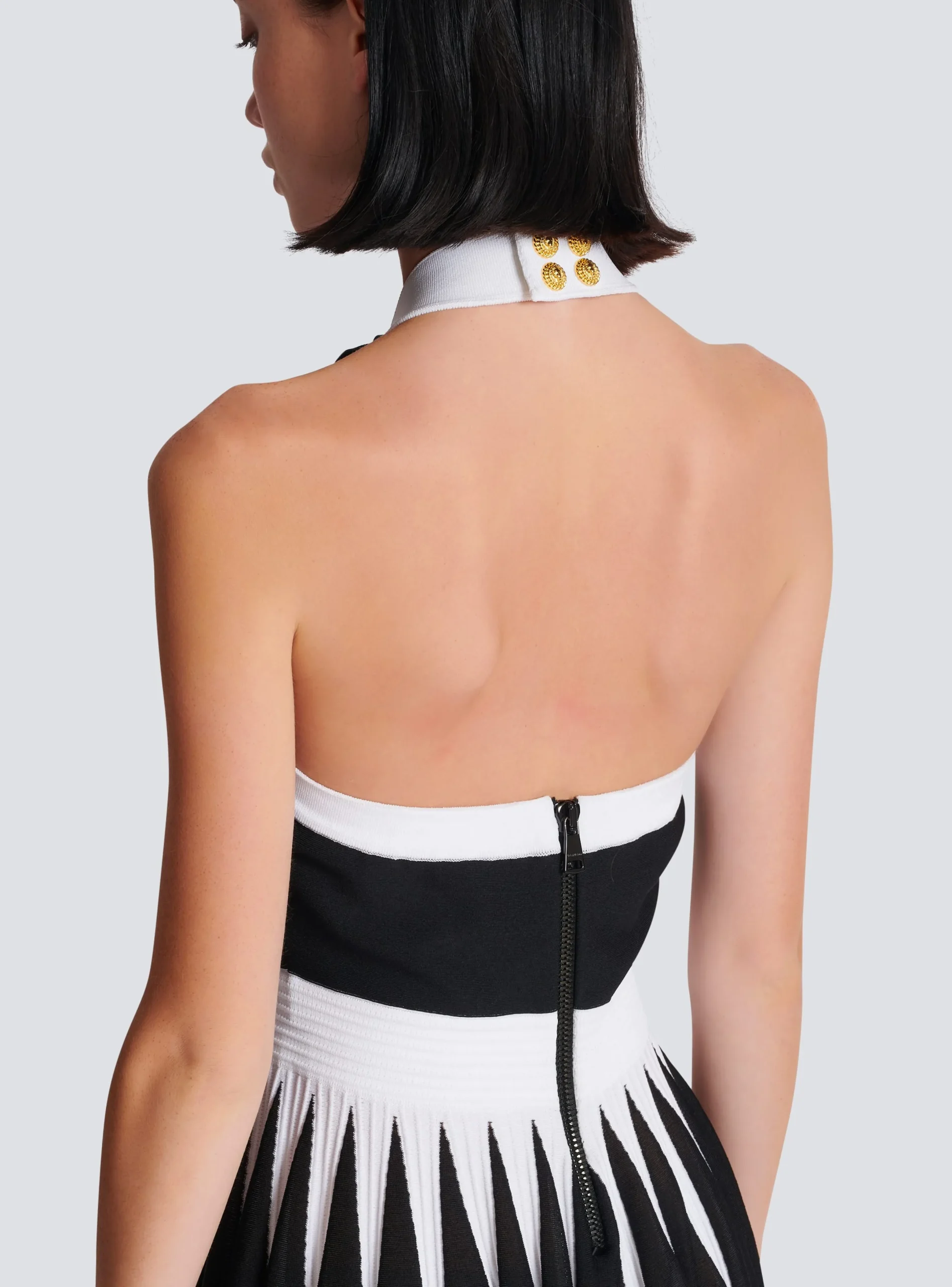 Cheap Backless Knit Dress With Rose Detail Women Knitwear|Dresses