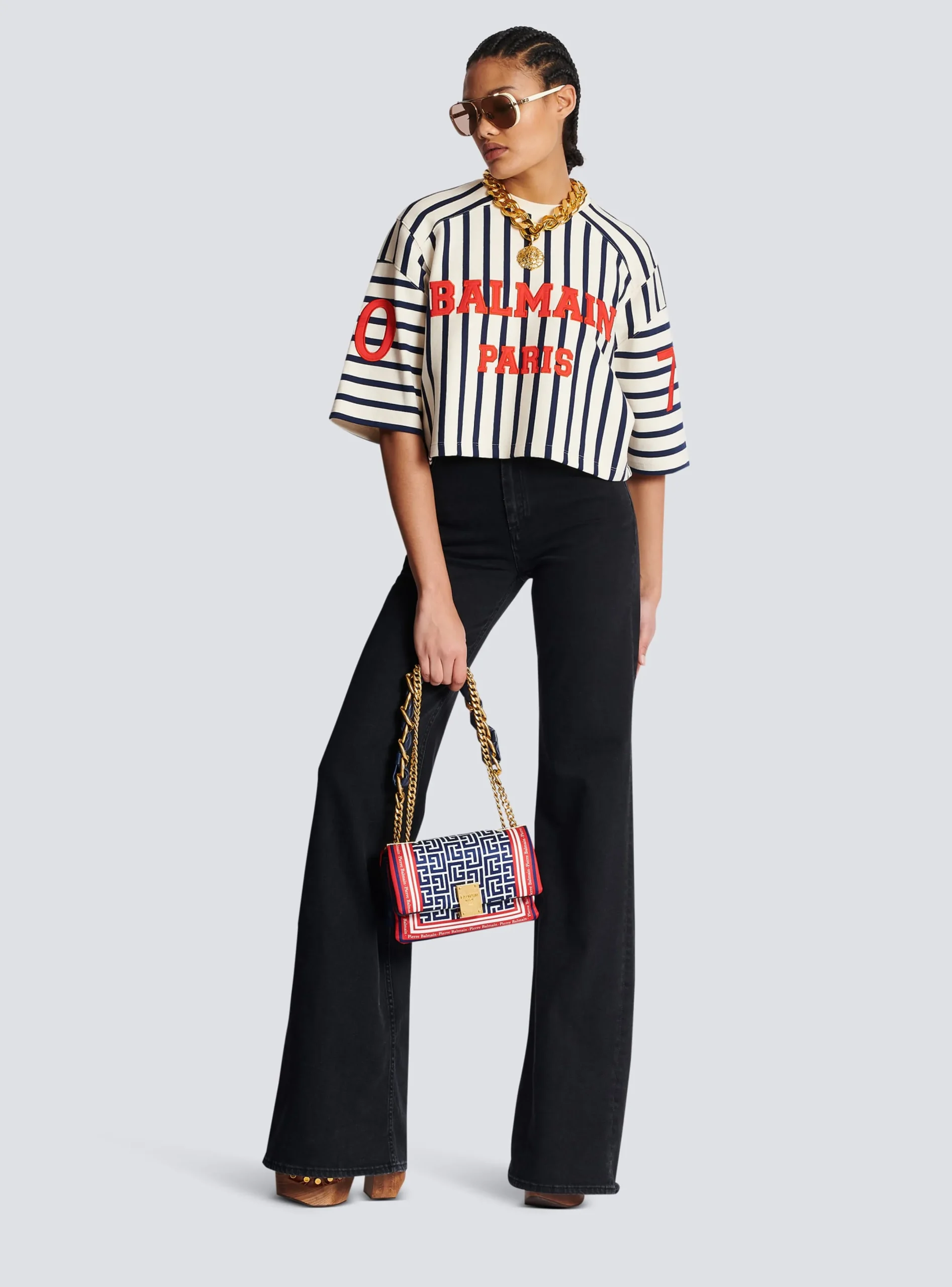 Fashion Baseball Cropped T-Shirt Women T-Shirts