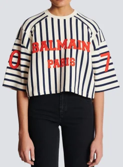 Fashion Baseball Cropped T-Shirt Women T-Shirts