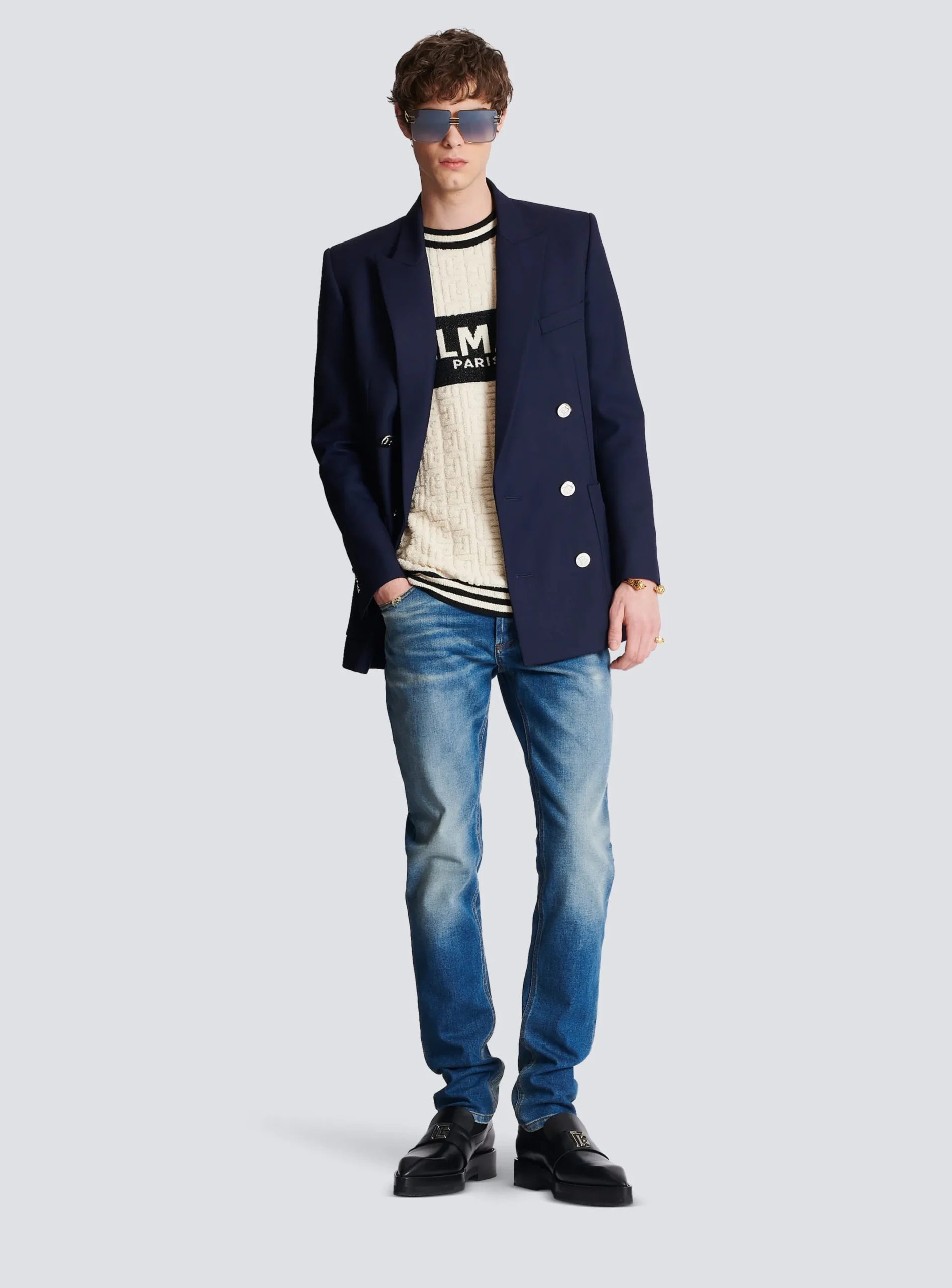 New Cotton Terry T-shirt Knitwear|T-Shirts