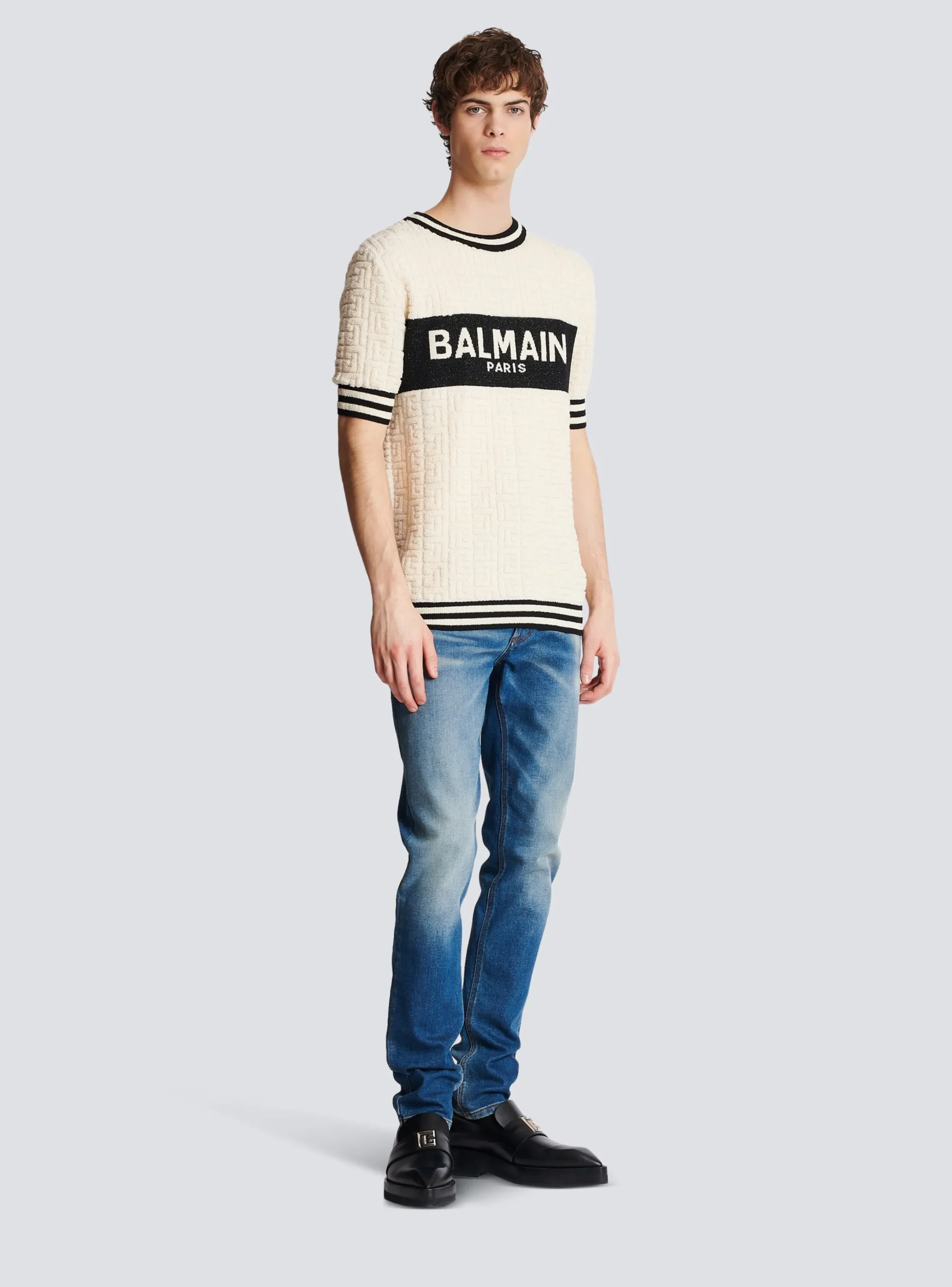 New Cotton Terry T-shirt Knitwear|T-Shirts