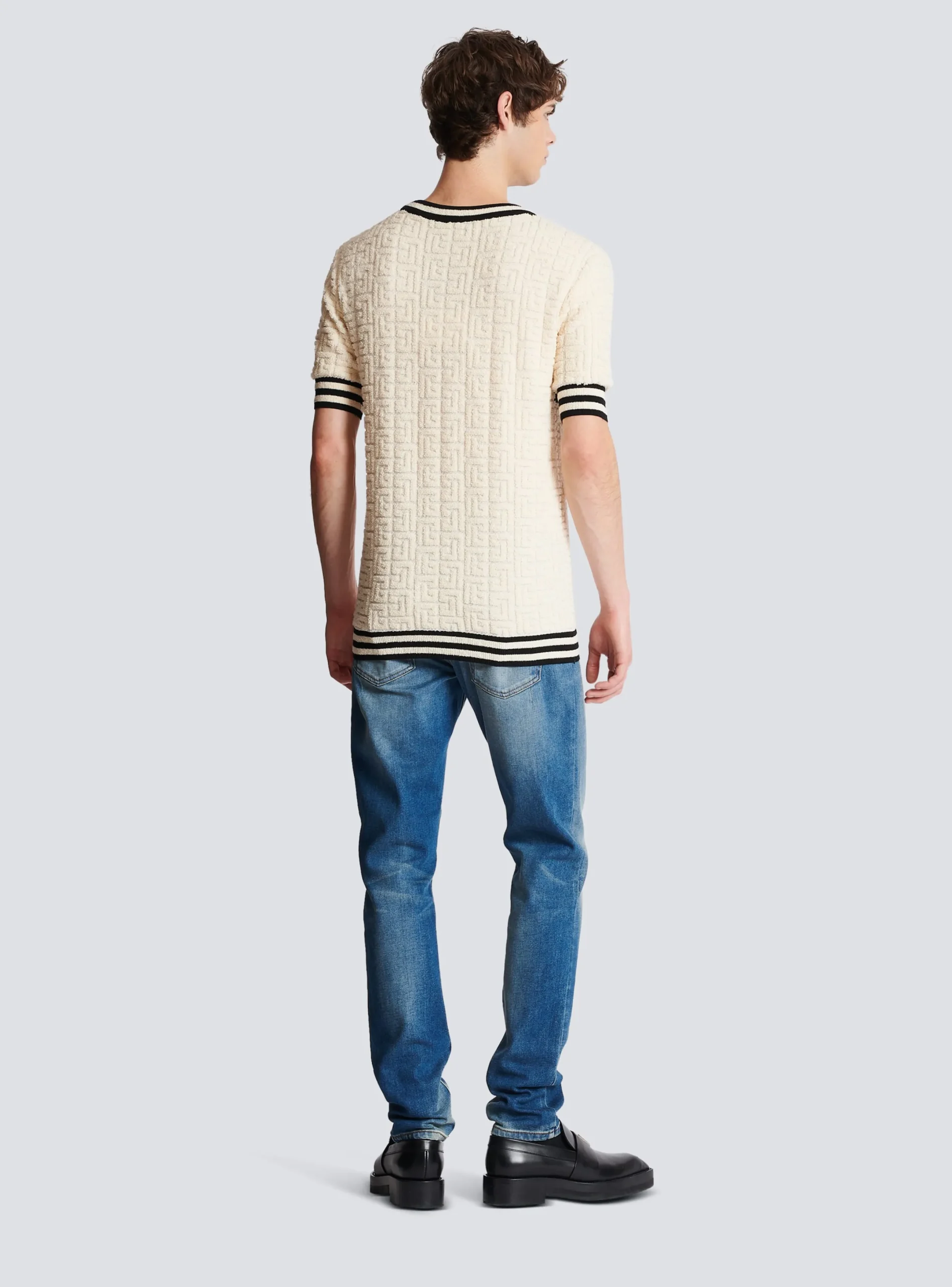 New Cotton Terry T-shirt Knitwear|T-Shirts
