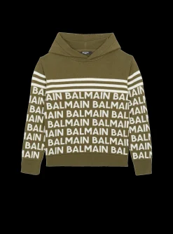 Flash Sale Fine Knit Hooded Sweatshirt Kids/BOY Boys (4-10 Years)