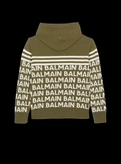 Flash Sale Fine Knit Hooded Sweatshirt Kids/BOY Boys (4-10 Years)