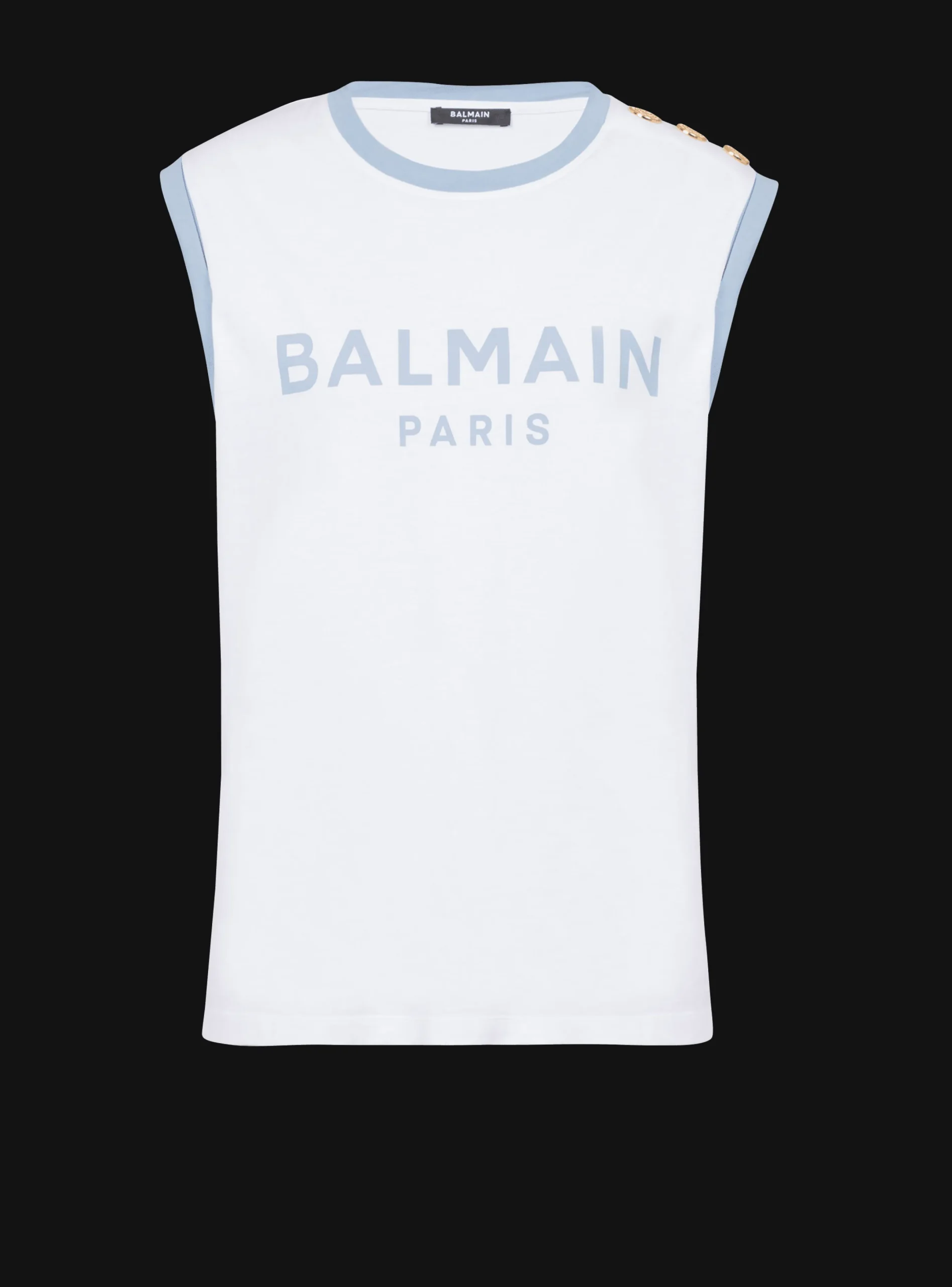 Store Paris 3-button Tank Top Women T-Shirts