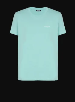 Cheap Paris Flocked Short-sleeved T-shirt Sportswear|T-Shirts
