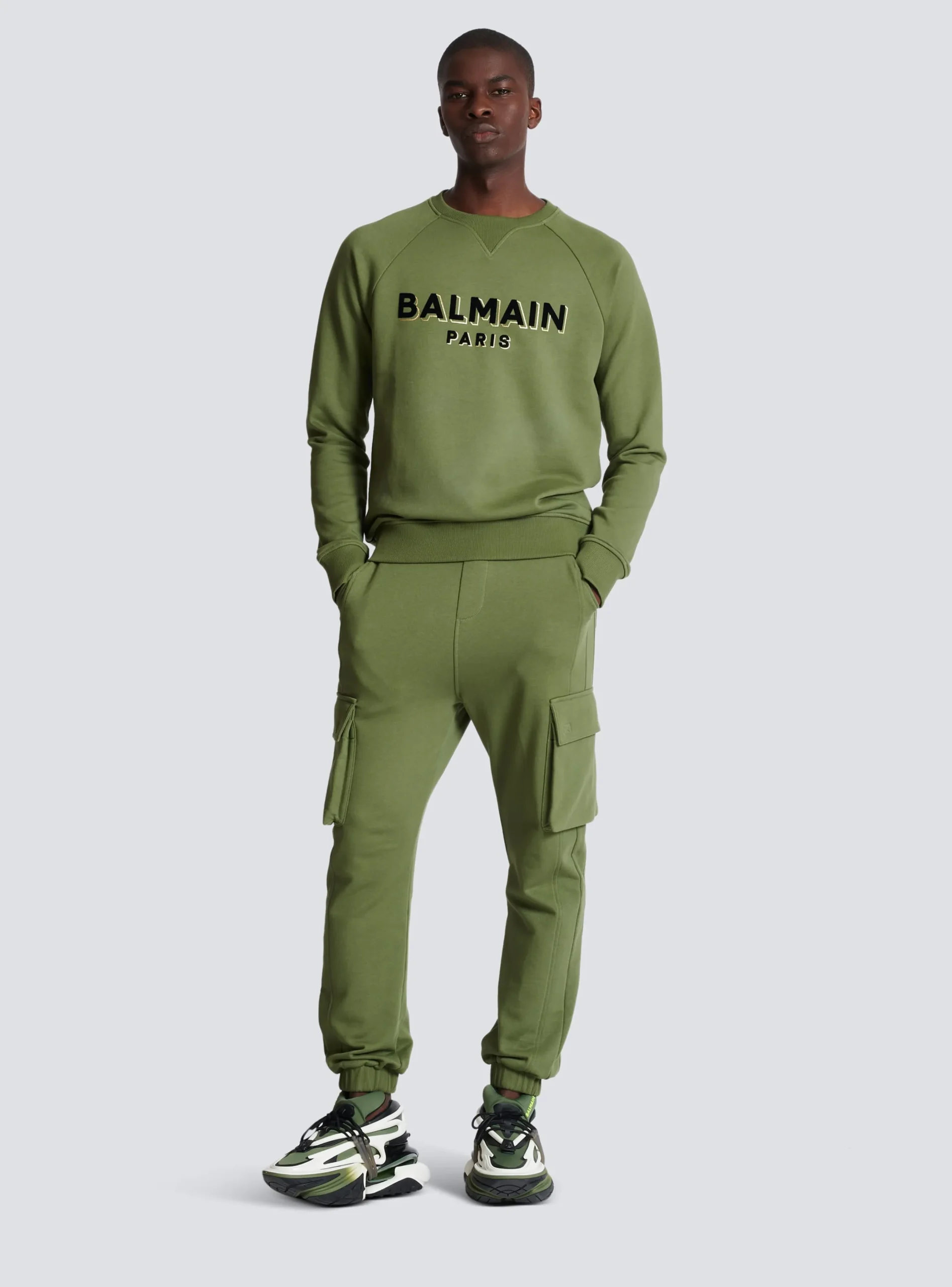 Sale Paris Flocked Sweatshirt Sportswear|Sweatshirts