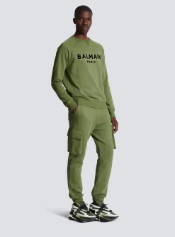 Sale Paris Flocked Sweatshirt Sportswear|Sweatshirts
