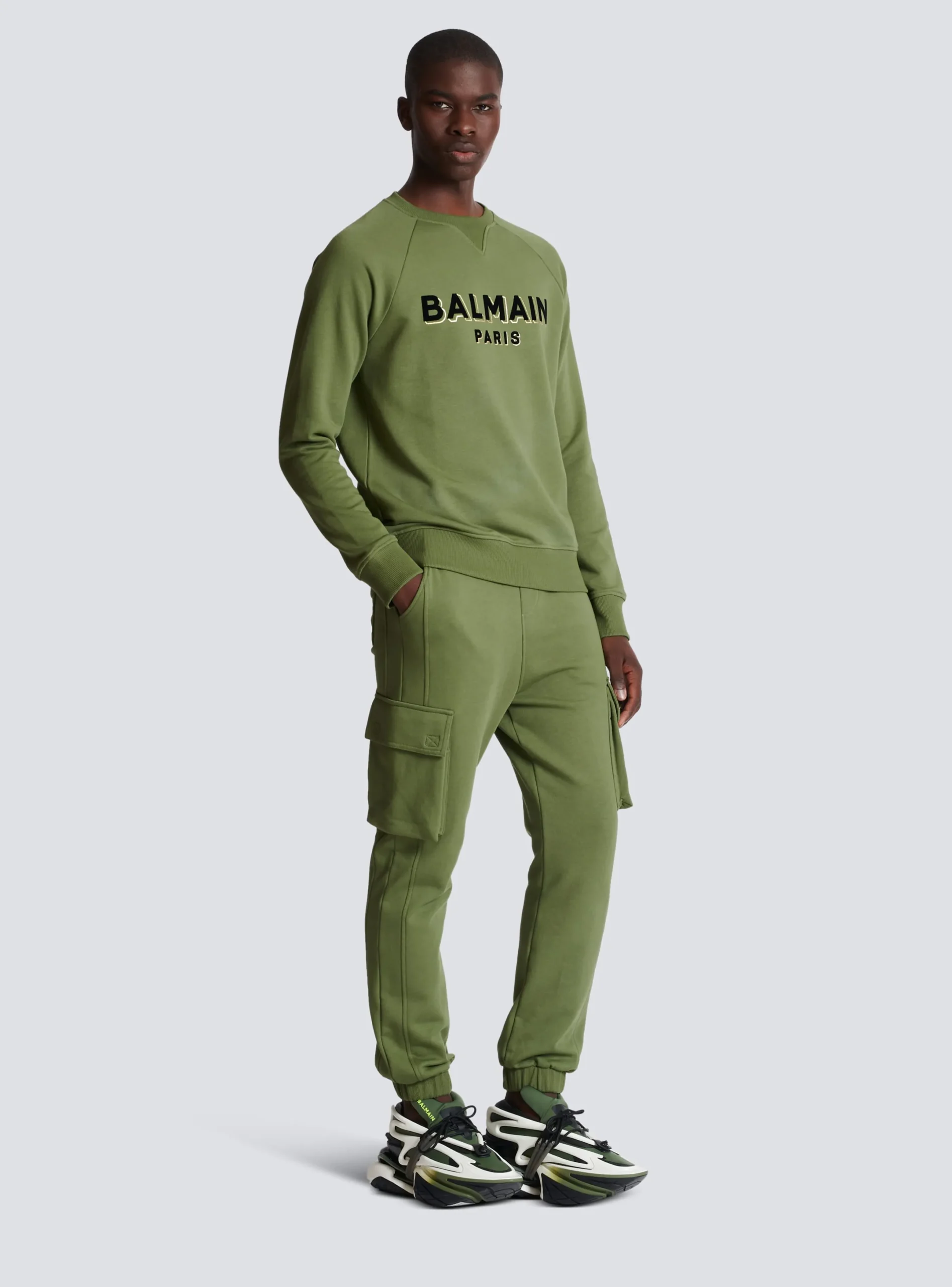 Sale Paris Flocked Sweatshirt Sportswear|Sweatshirts