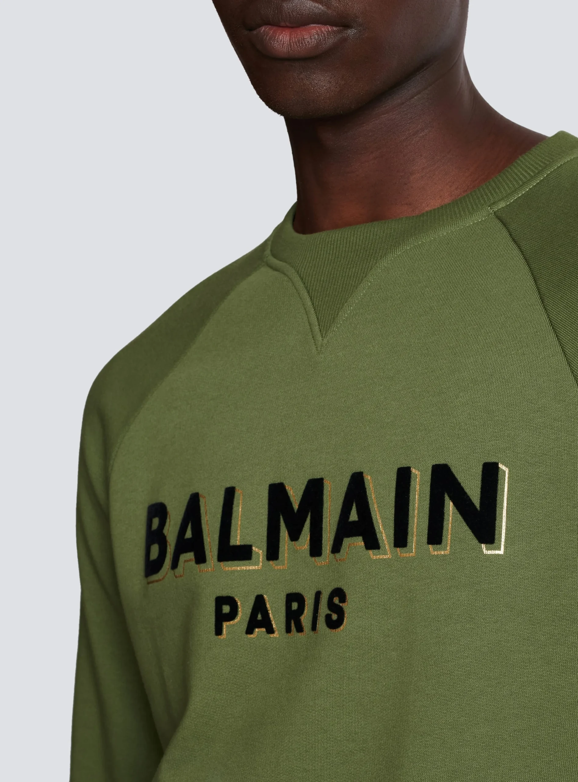 Sale Paris Flocked Sweatshirt Sportswear|Sweatshirts