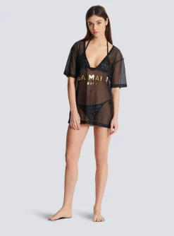 Shop Paris Mesh T-shirt Women Swimwear