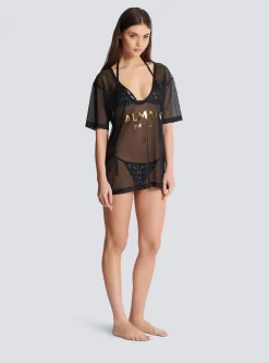 Shop Paris Mesh T-shirt Women Swimwear
