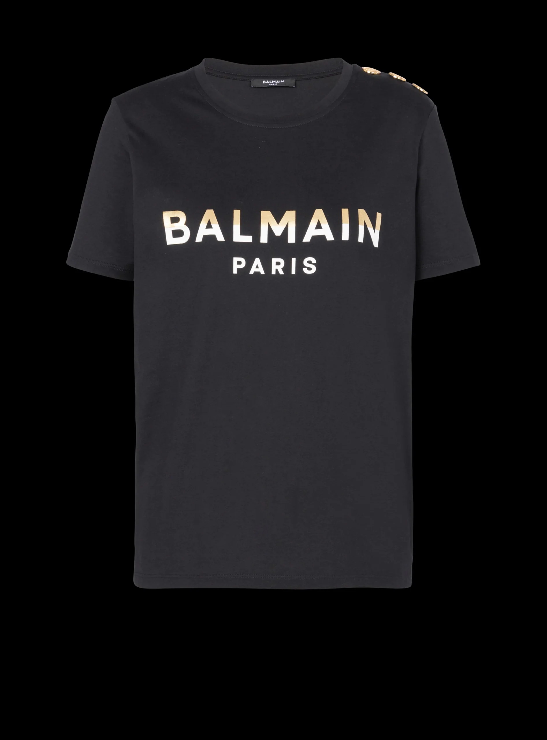 Discount Paris T-shirt With Buttons Women T-Shirts