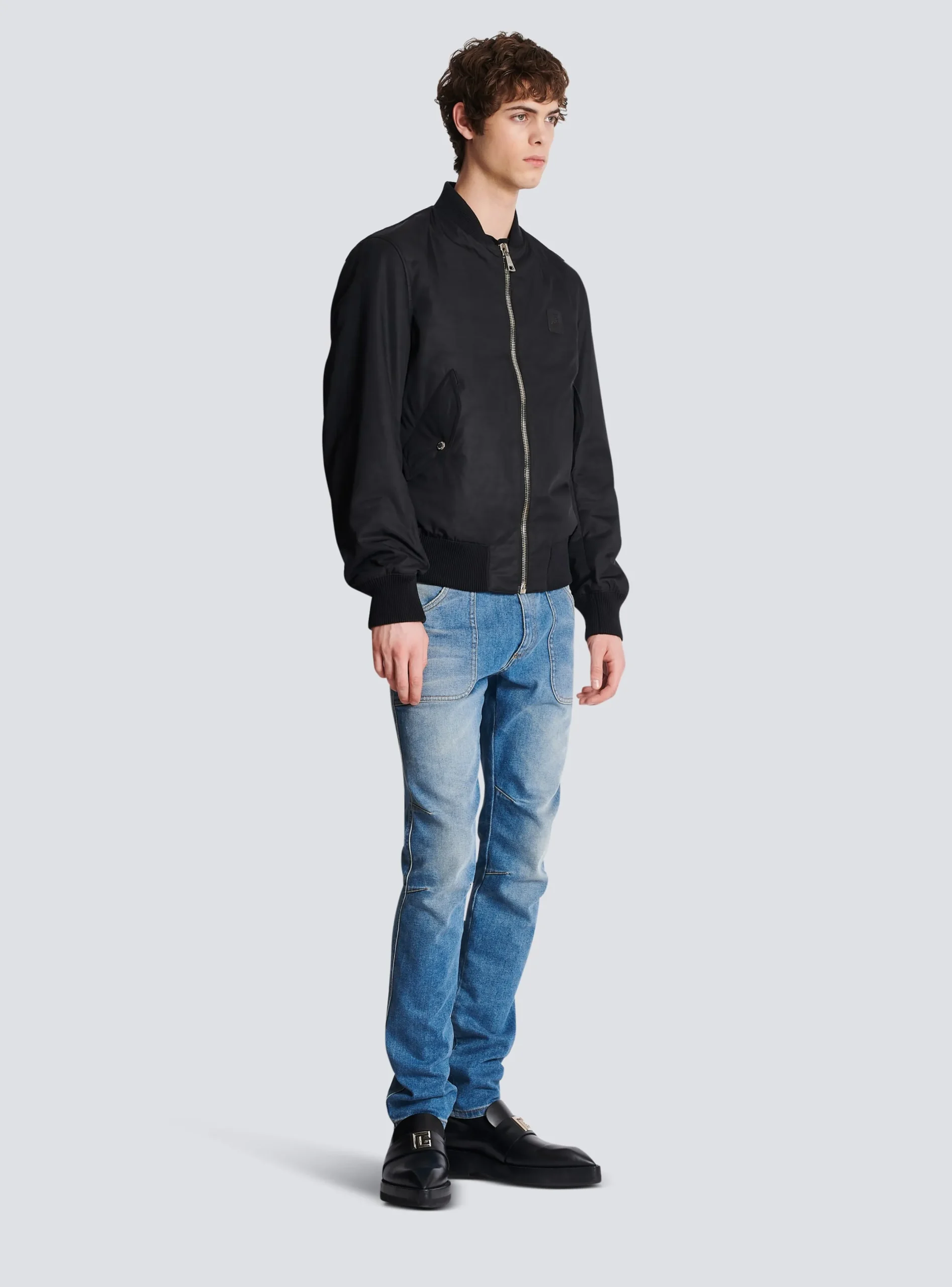 Clearance PB Nylon Bomber Jacket Outerwear