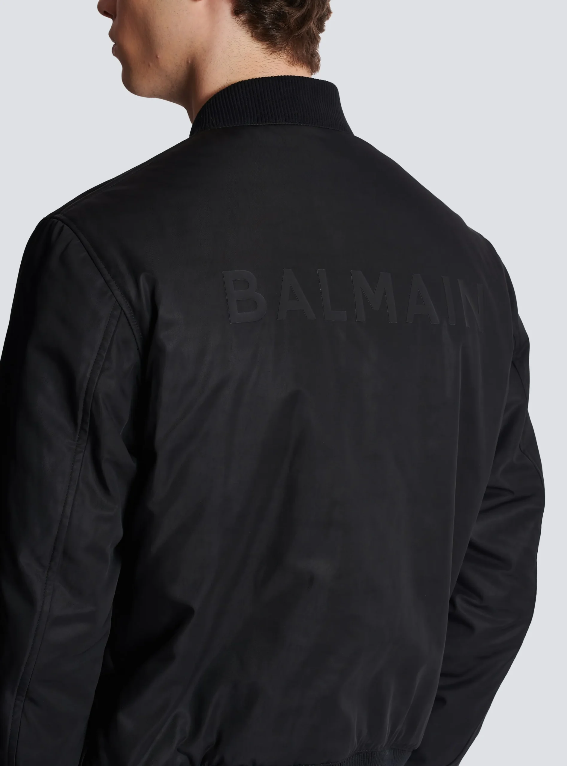 Clearance PB Nylon Bomber Jacket Outerwear