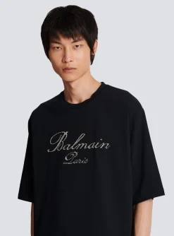 New Signature Embroidered T-shirt T-Shirts