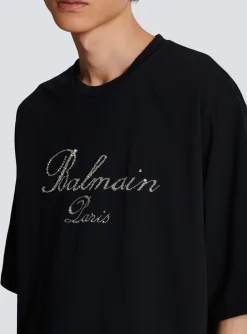 New Signature Embroidered T-shirt T-Shirts