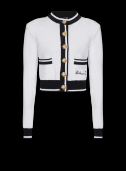 Clearance Signature Knit Cardigan Women Knitwear