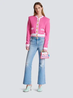Store Signature Knit Cardigan Women Knitwear