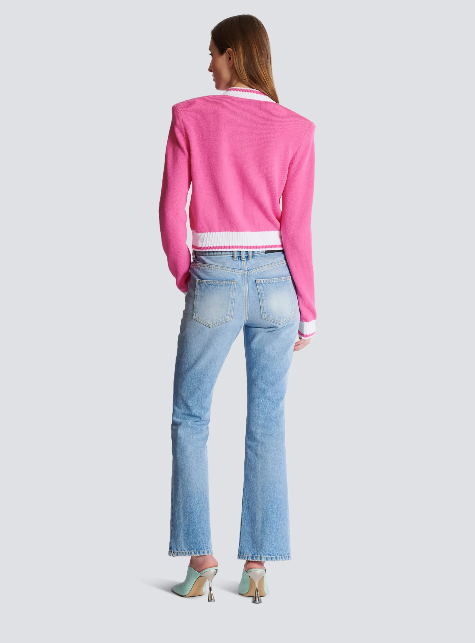 Store Signature Knit Cardigan Women Knitwear