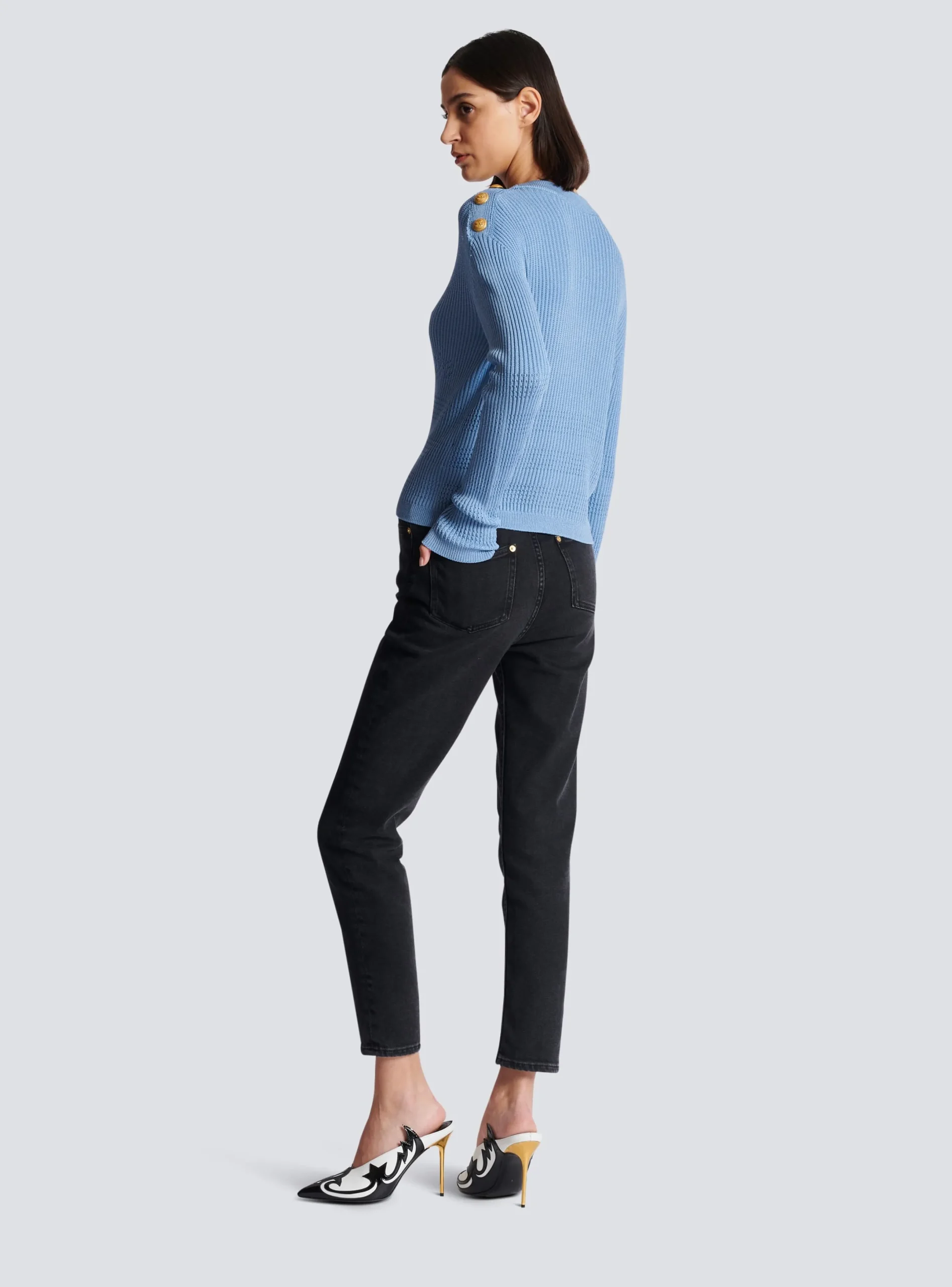 Online Signature Knit Jumper Women Knitwear