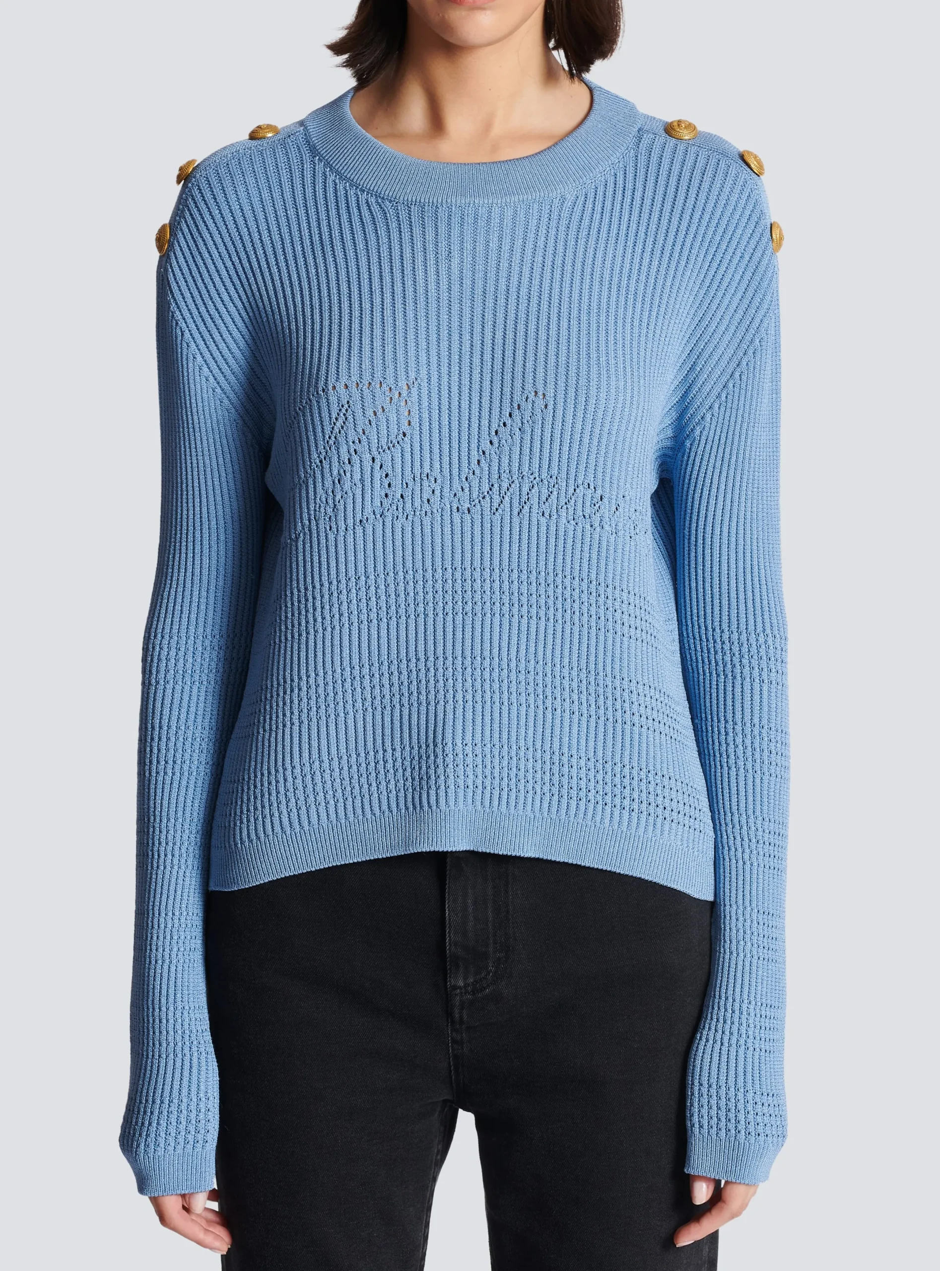 Online Signature Knit Jumper Women Knitwear