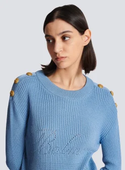Online Signature Knit Jumper Women Knitwear