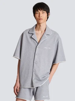 Hot Signature Short-sleeved Shirt In Jersey Shirts And Polos