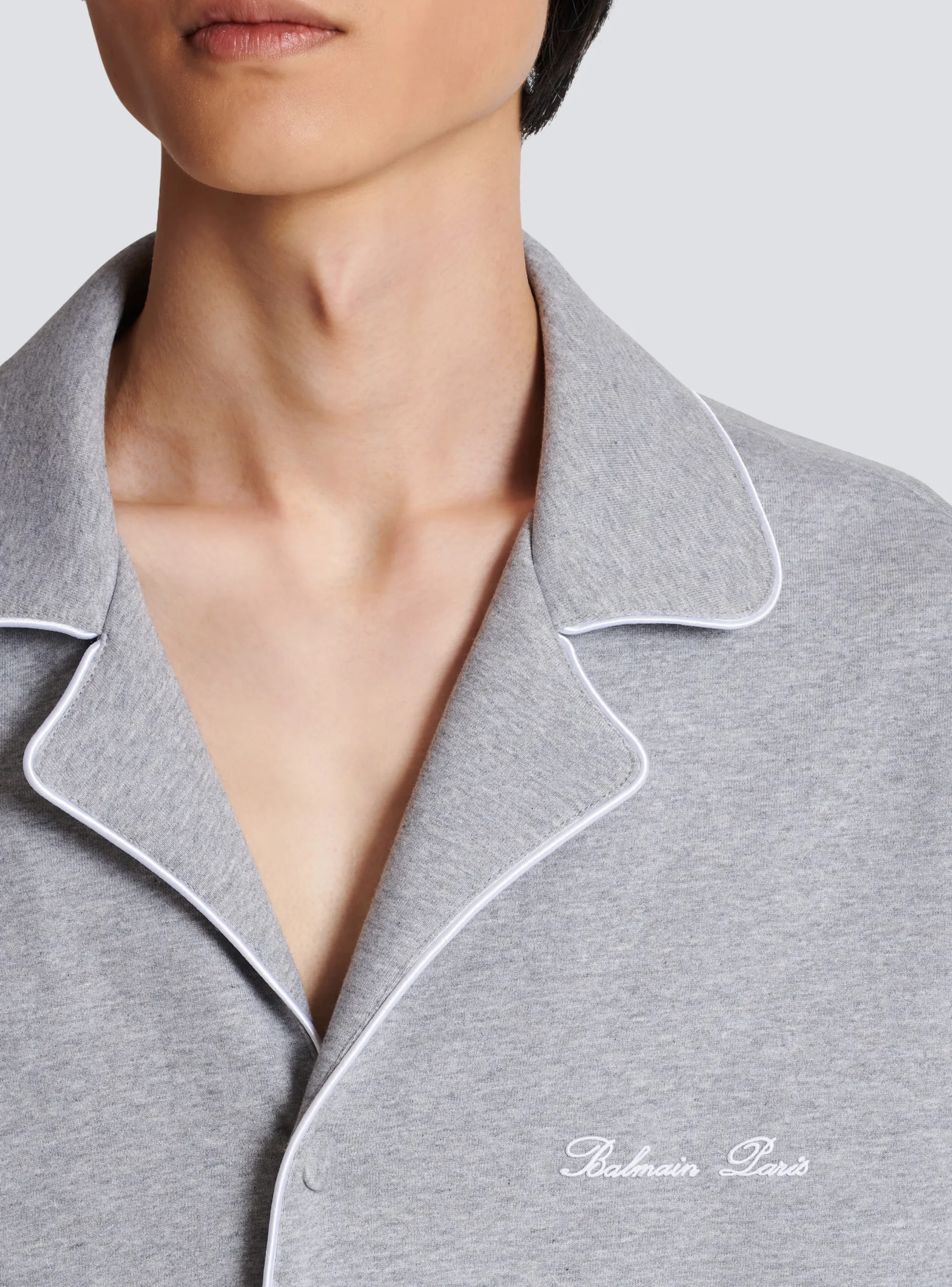Hot Signature Short-sleeved Shirt In Jersey Shirts And Polos