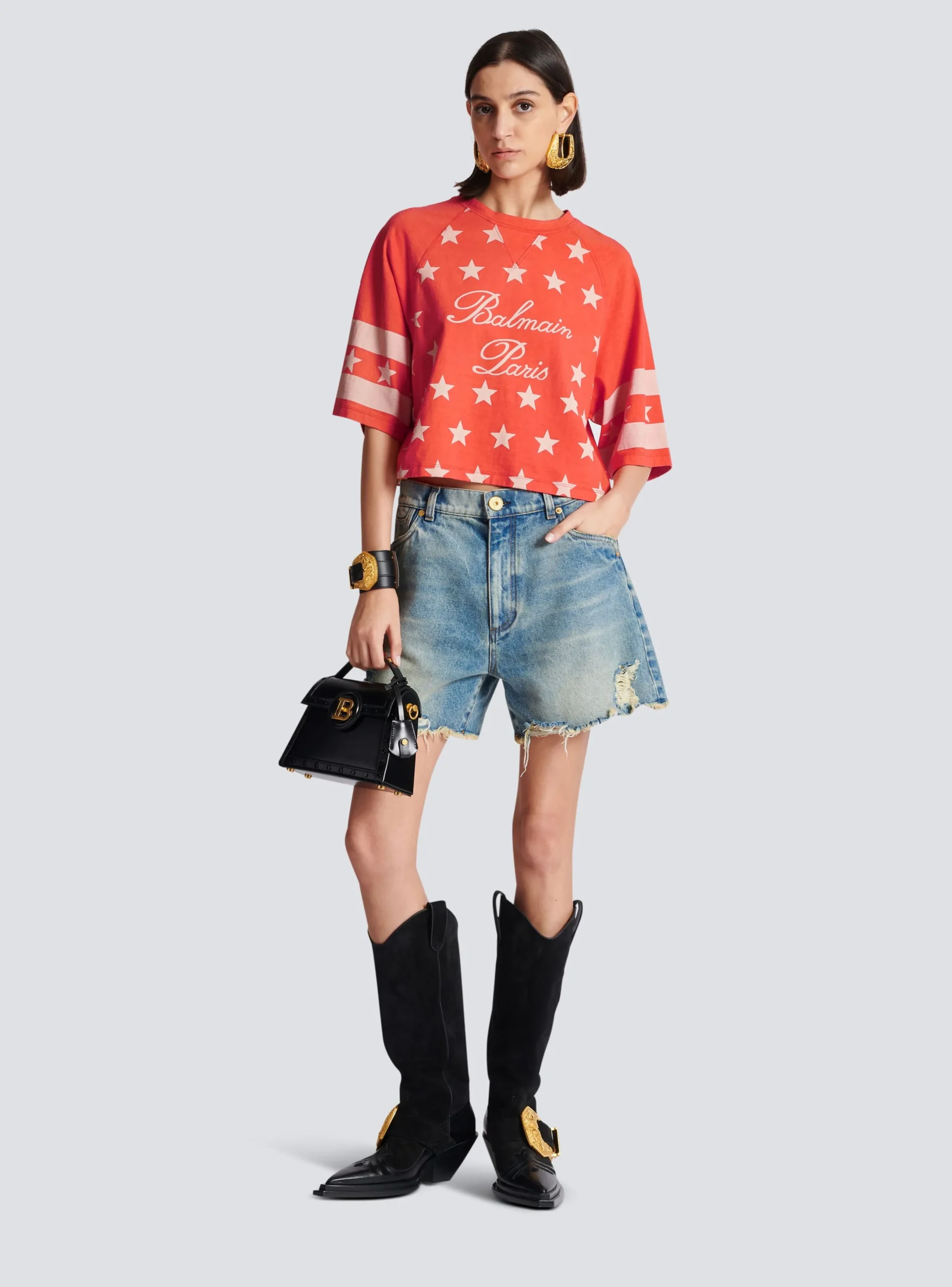 Store Signature Stars T-shirt Women T-Shirts