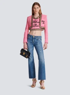Sale Signature Tweed And Chain Jacket Women Jackets And Blazers