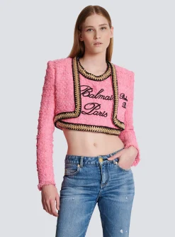 Sale Signature Tweed And Chain Jacket Women Jackets And Blazers