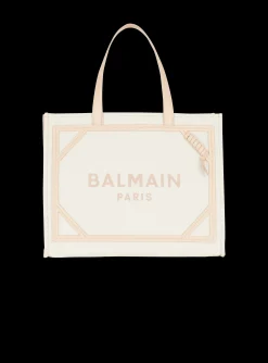 Online B-Army 42 Canvas And Smooth Leather Tote Bag Women Tote Bags|Handbags