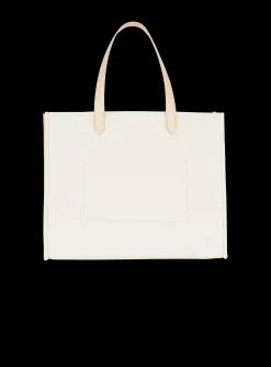 Online B-Army 42 Canvas And Smooth Leather Tote Bag Women Tote Bags|Handbags
