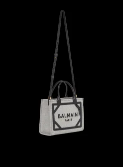 Sale B-Army Canvas And Leather Tote Bag Women Tote Bags|Shoulder Bags