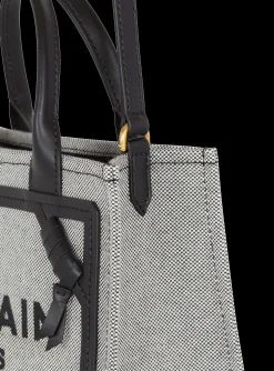 Sale B-Army Canvas And Leather Tote Bag Women Tote Bags|Shoulder Bags