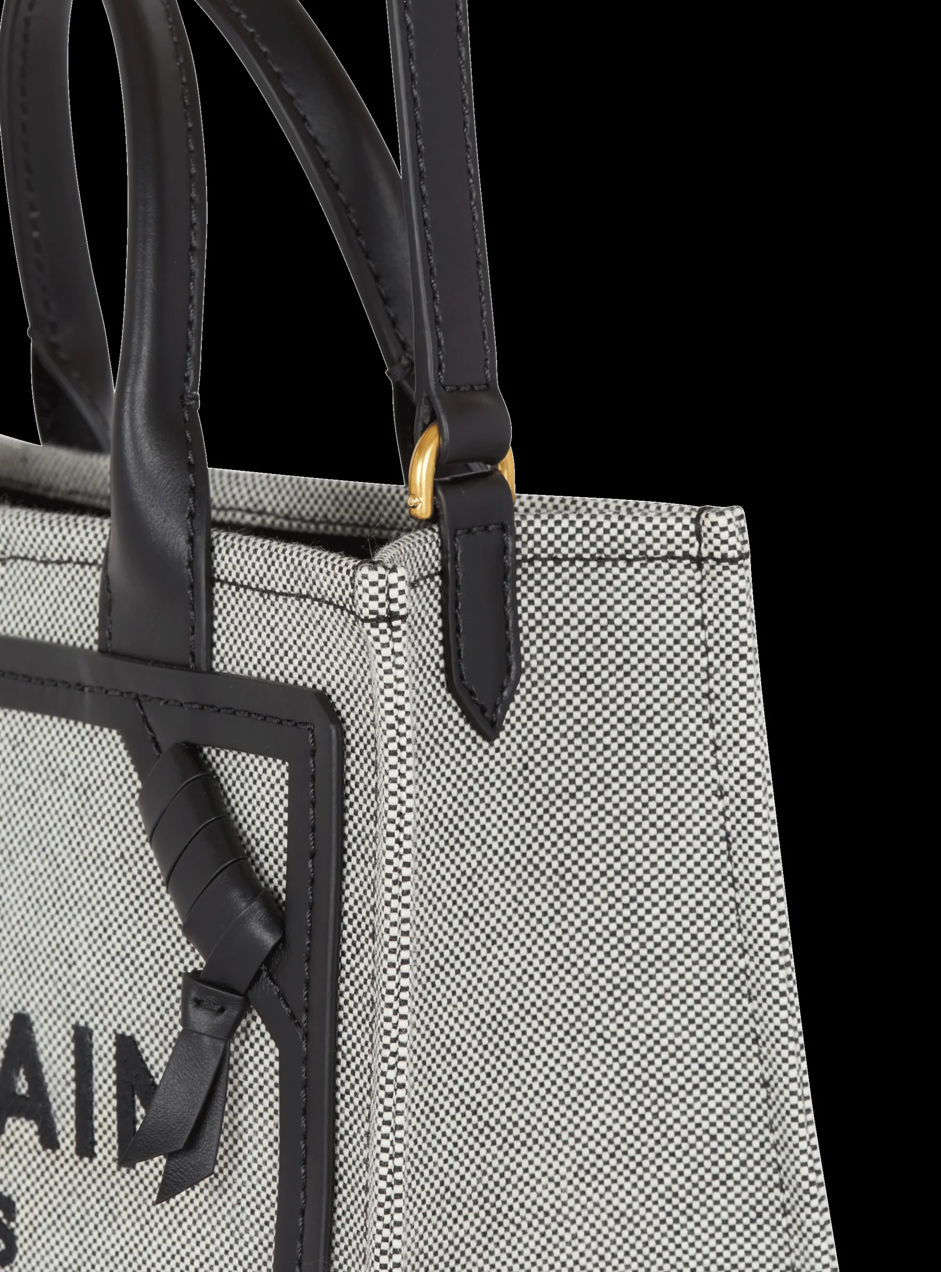 Sale B-Army Canvas And Leather Tote Bag Women Tote Bags|Shoulder Bags