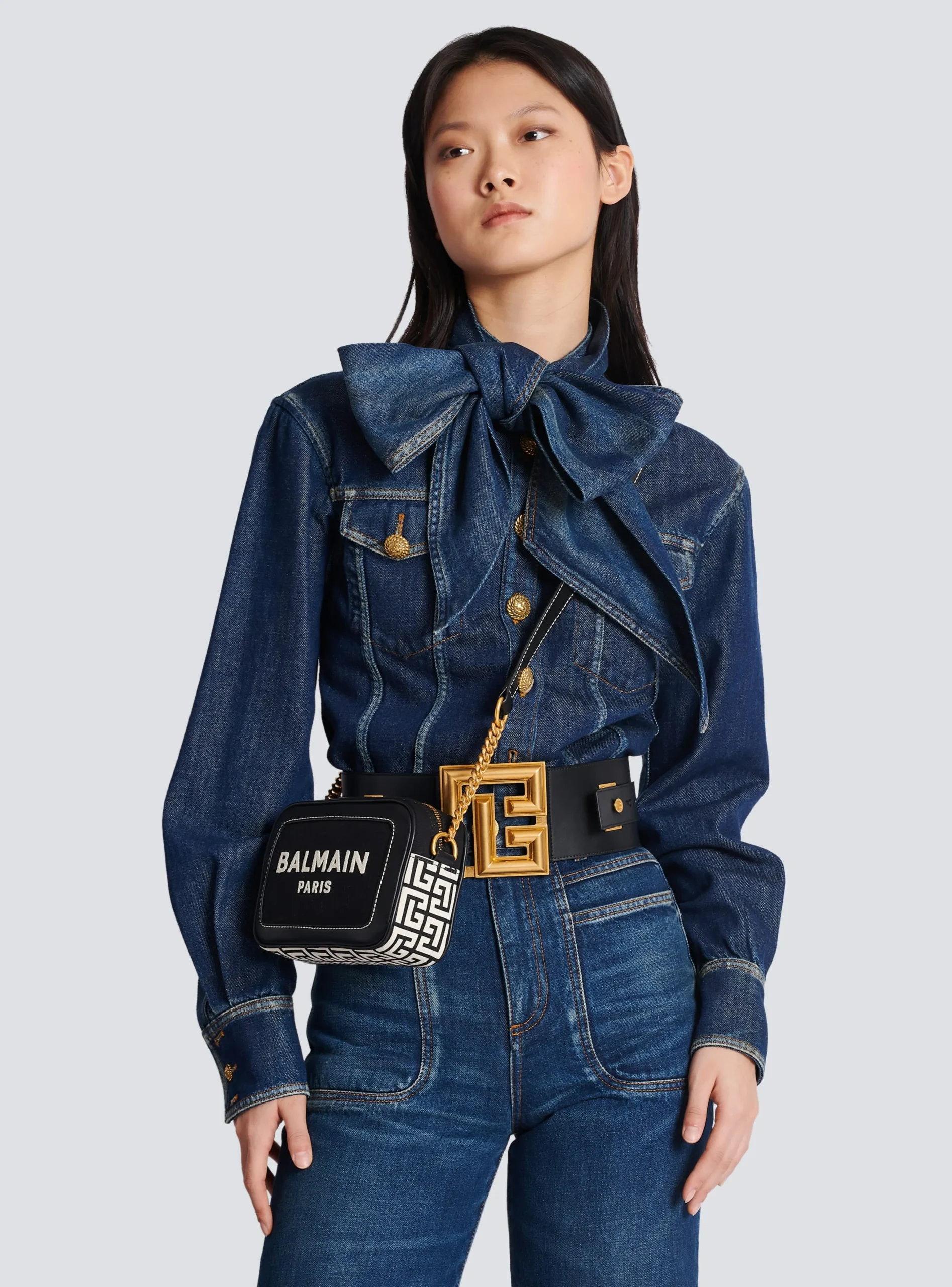 Fashion B-Army Canvas And Leather Clutch Women Mini Bags|Shoulder Bags