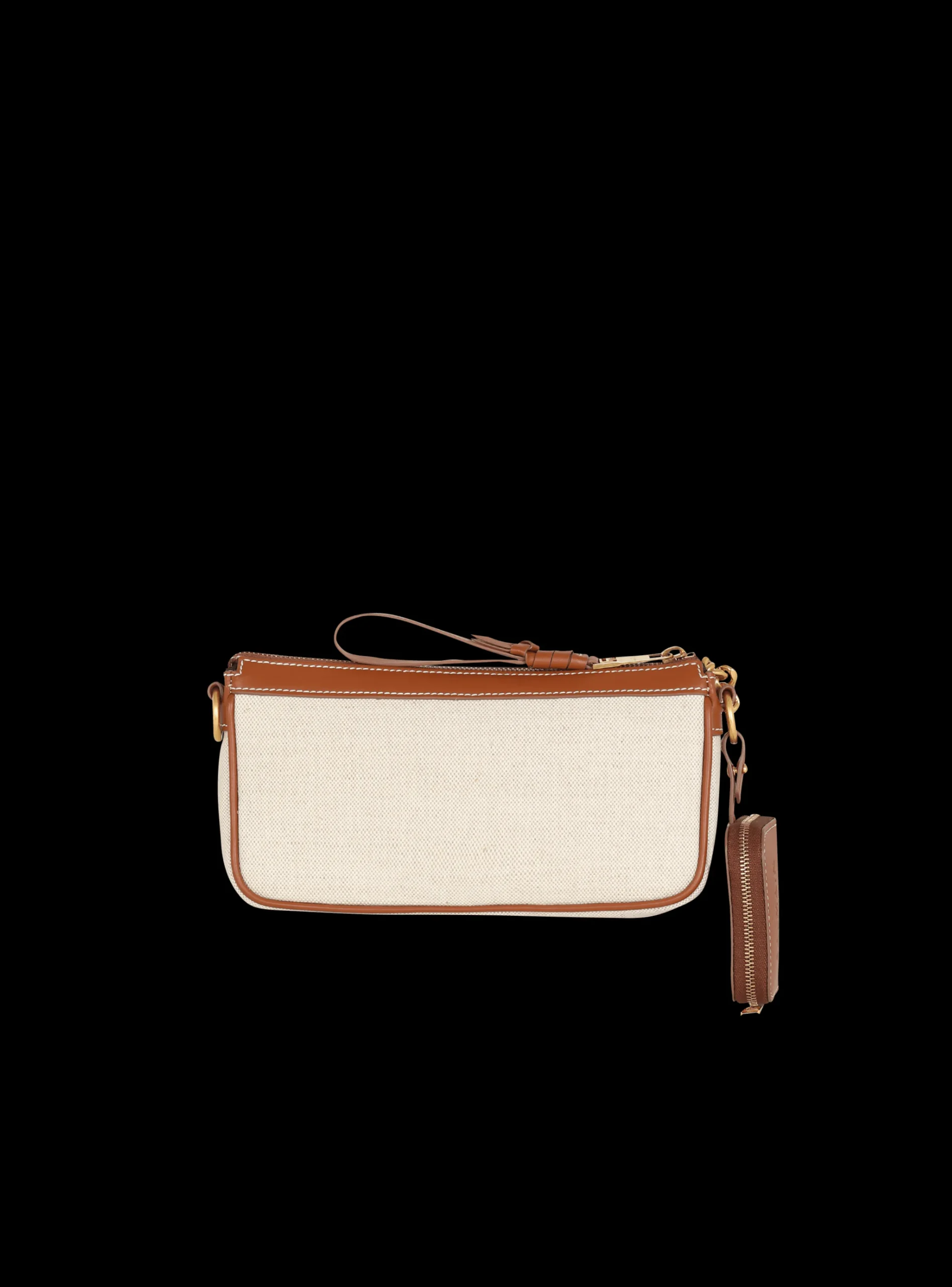 Best Sale B-Army Canvas Clutch Bag With Leather Inserts Women Mini Bags|Shoulder Bags
