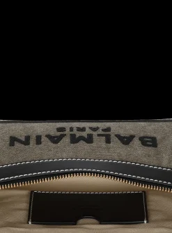 Hot B-Army Canvas Clutch Bag With Leather Inserts Women Mini Bags|Shoulder Bags